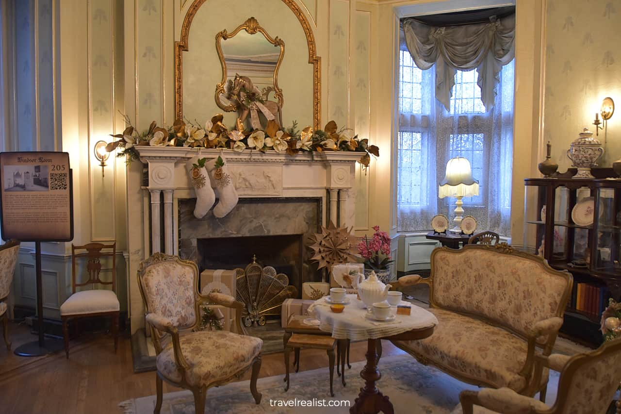 Windsor Room at Casa Loma in Toronto, Ontario, Canada