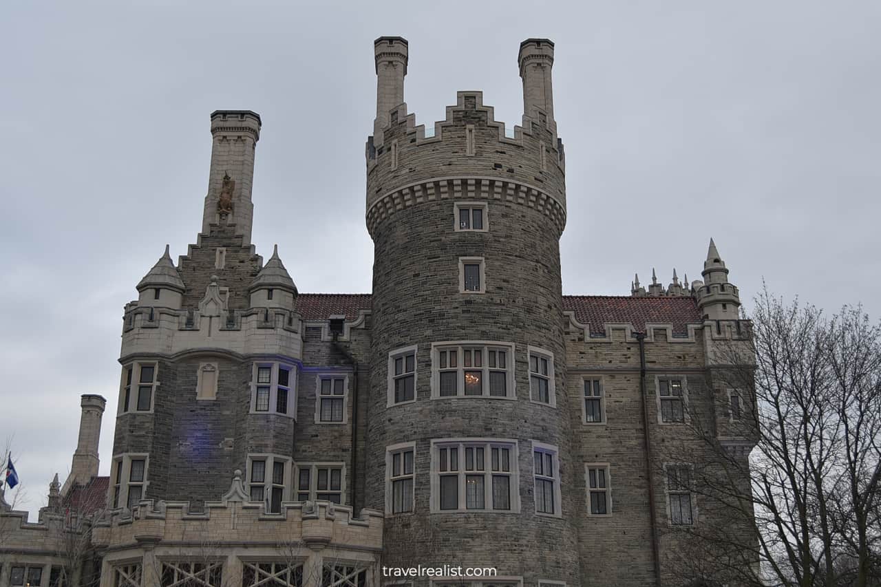 Casa Loma mansion in Toronto, Ontario, Canada