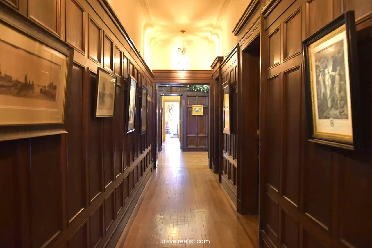 Peacock Alley in Casa Loma mansion in Toronto, Ontario, Canada