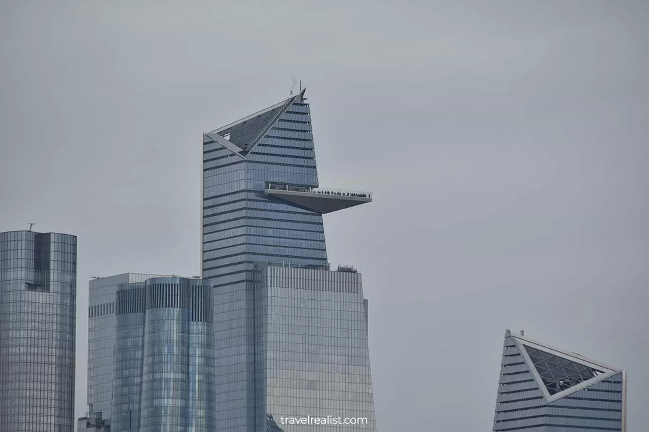 The Edge outdoor observation deck in Midtown, New York City, US