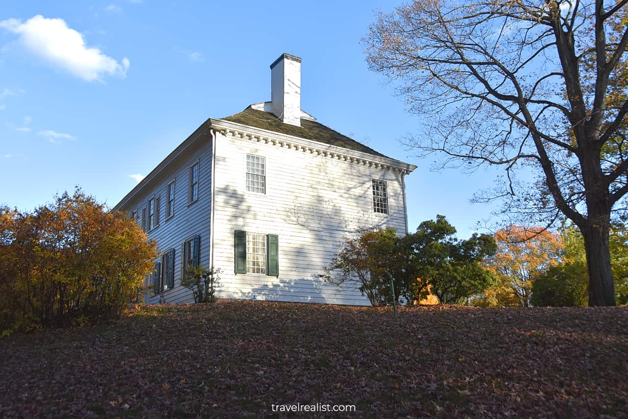 250-year old mansion in Morristown National Historical Park, New Jersey, US