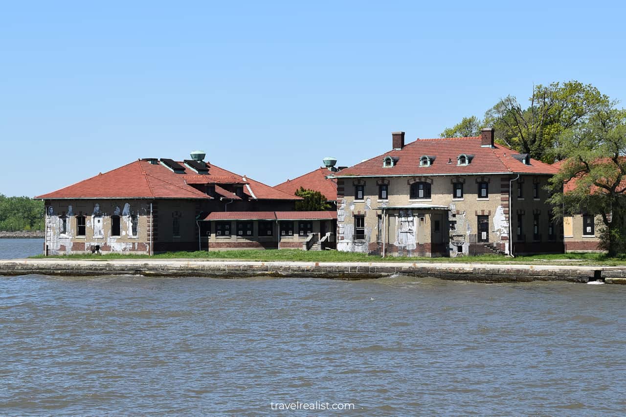 Ellis Island Immigrant Hospital in New Jersey, US