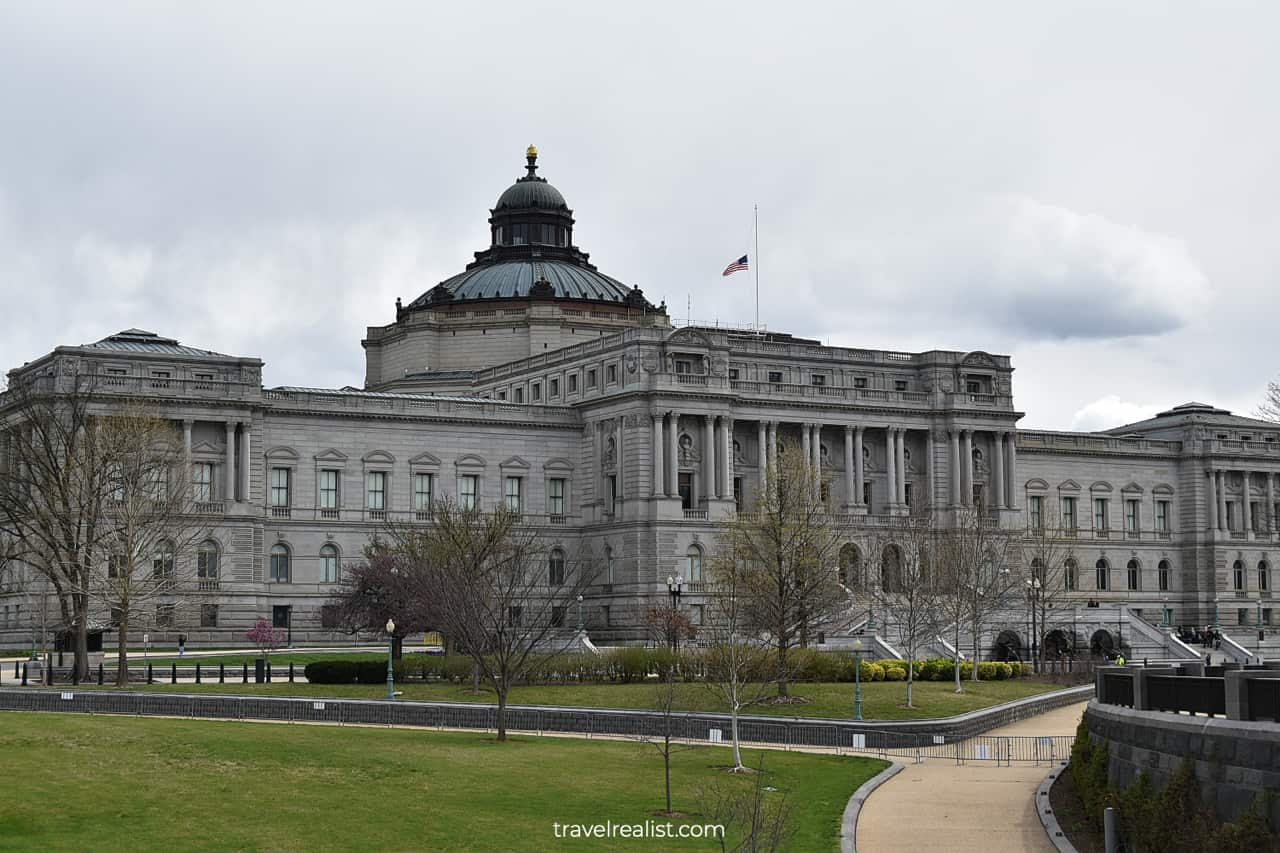 Thomas Jefferson Building of Library of Congress in Washington, D.C., United States