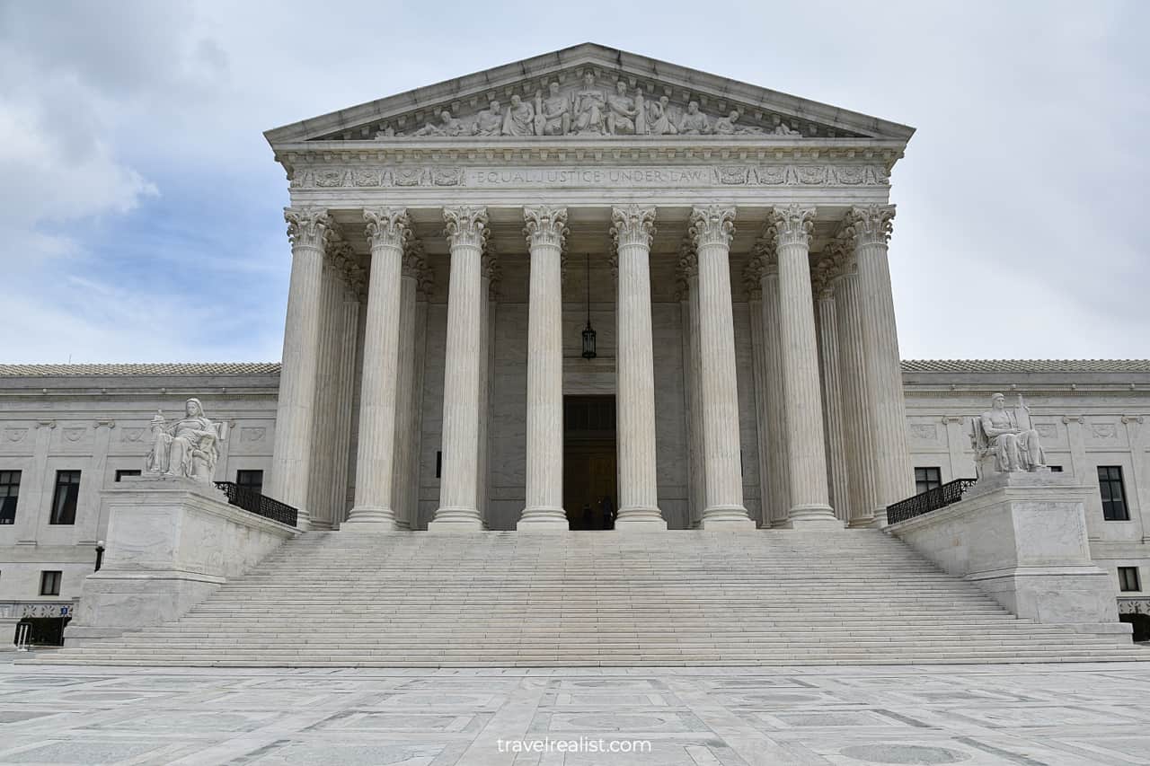 Supreme Court of the United States Building in Washington, D.C., United States