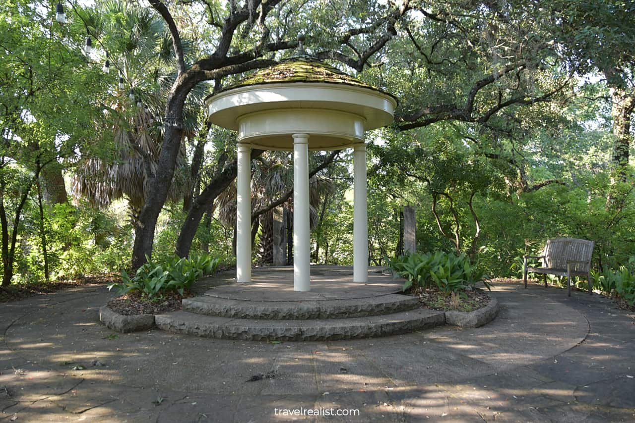 Temple of Love in The Contemporary Austin Laguna Gloria in Texas, US