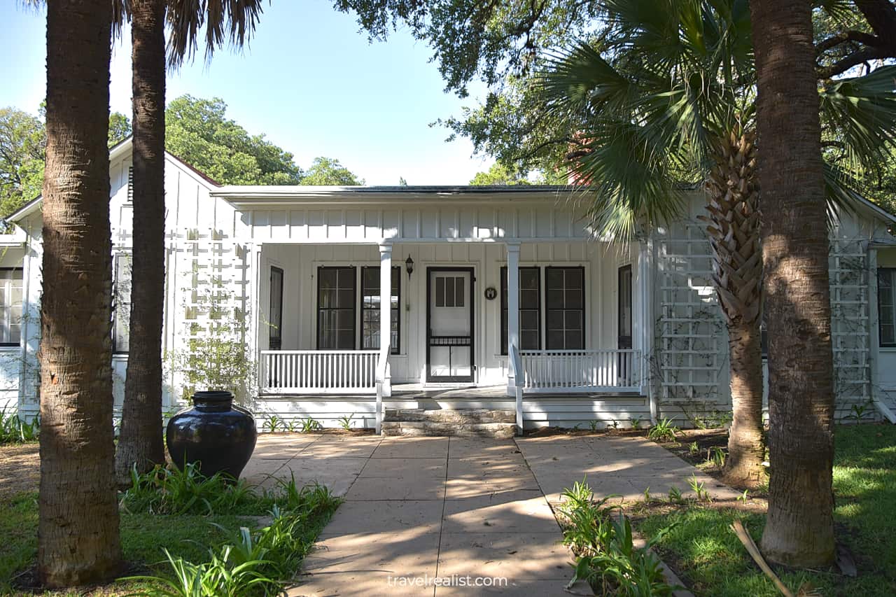 Front Porch in Mayfield Park and Nature Preserve in Austin, Texas, US