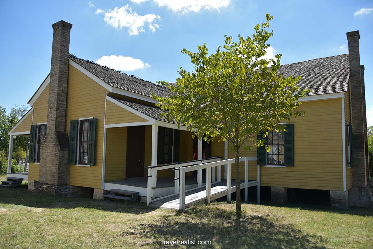 Bell House in Jourdan-Bachman Pioneer Farms in Austin, Texas, US