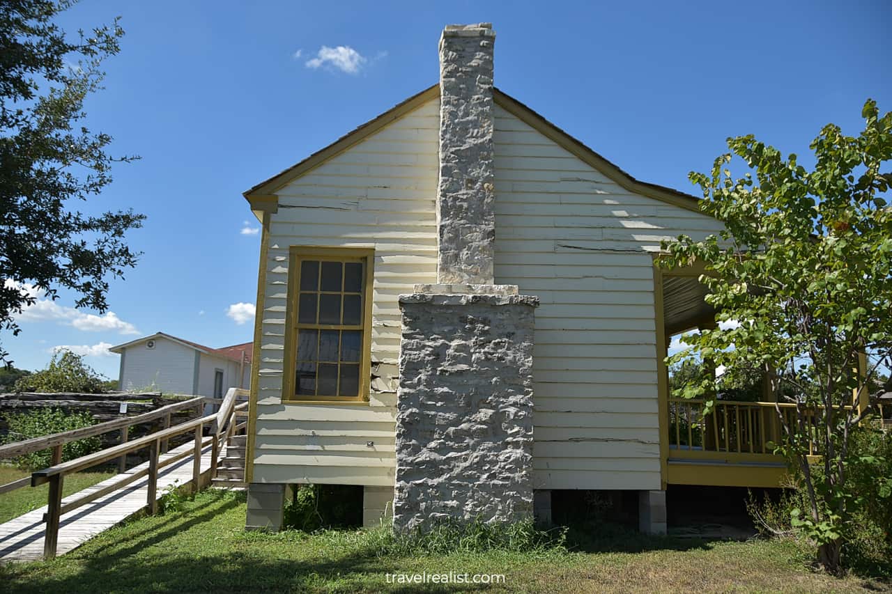 Aynesworth-Wright House in Jourdan-Bachman Pioneer Farms in Austin, Texas, US