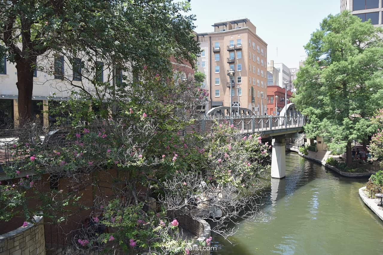 San Antonio River Walk in San Antonio, Texas, US