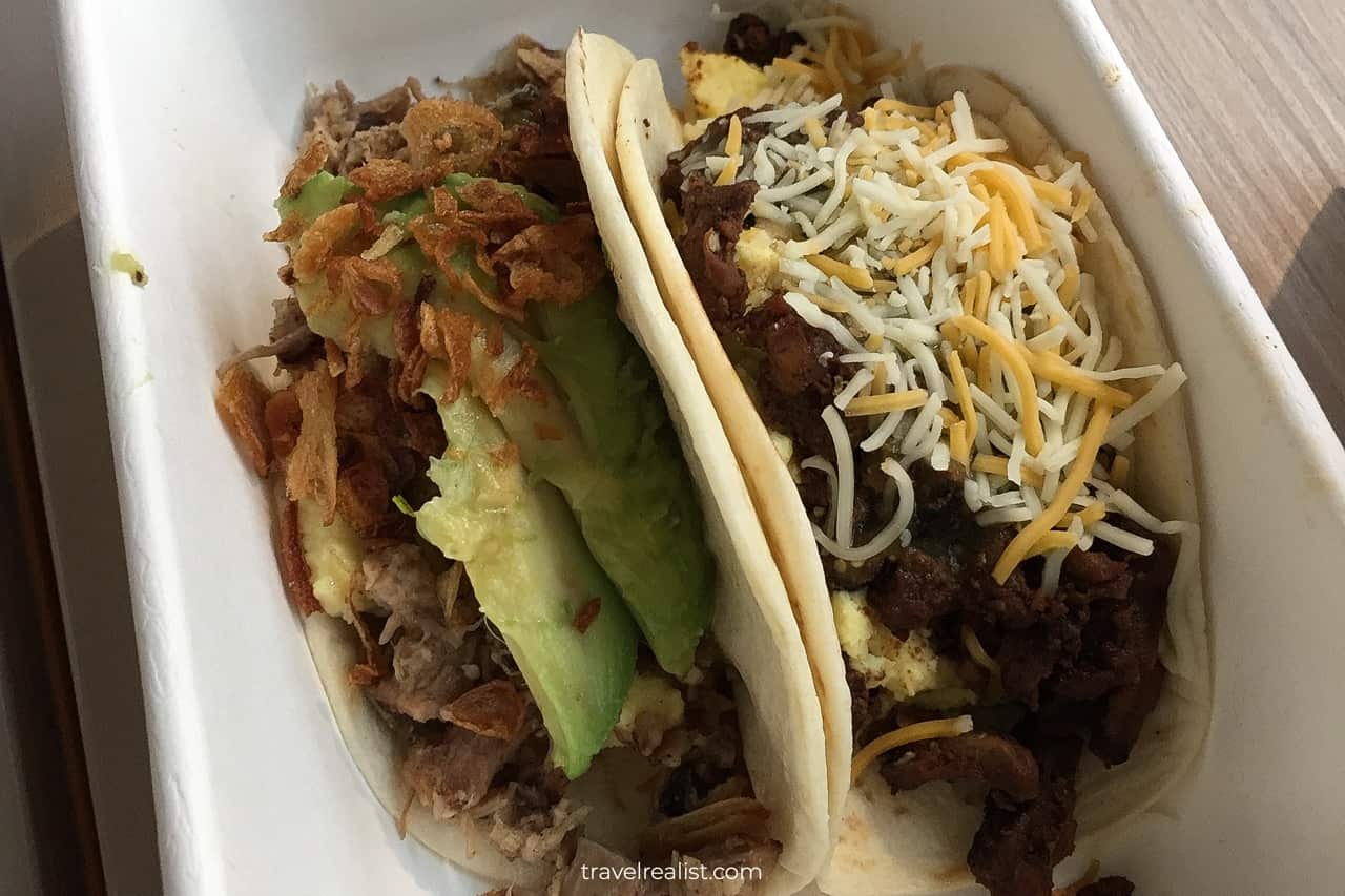 Tacos in San Antonio, Texas, US