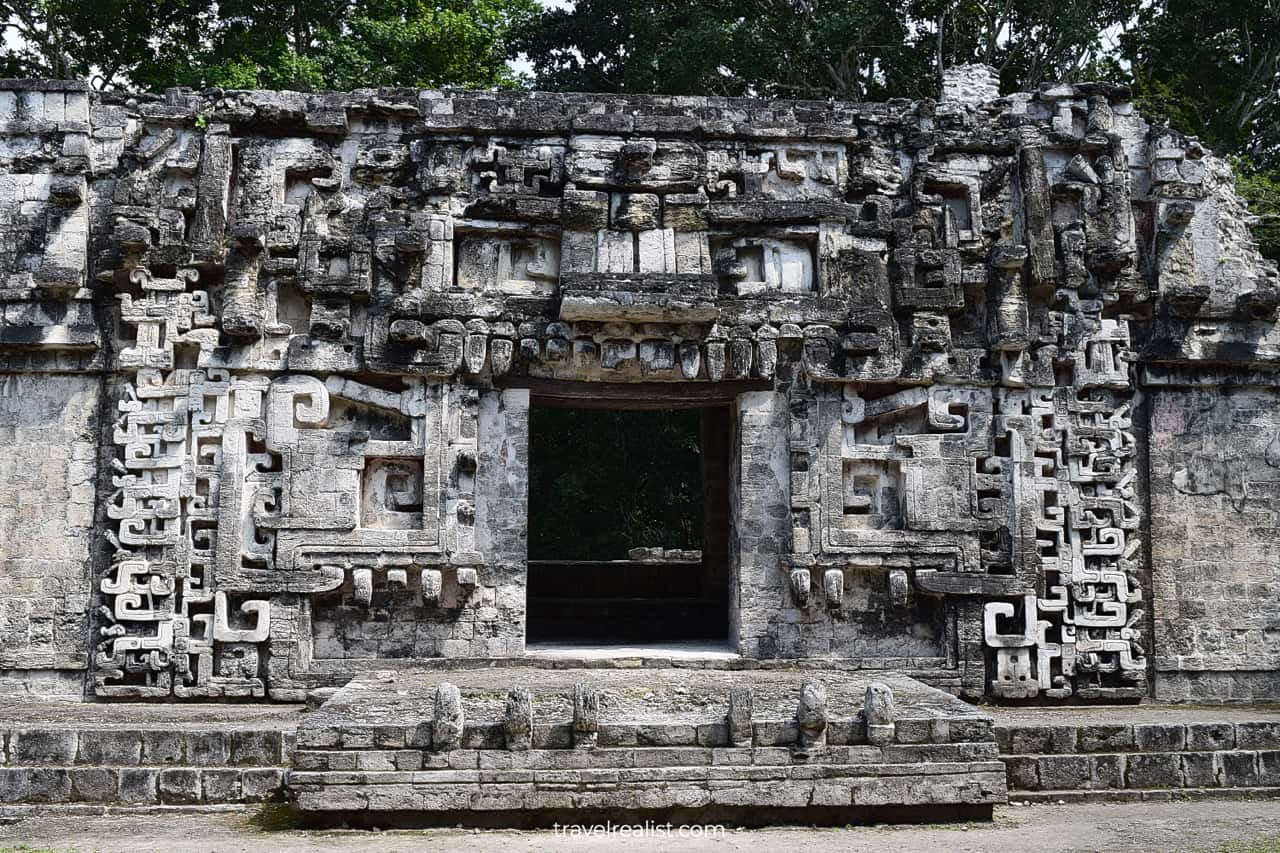 Structure II "Doorway" in Chicana, Mexico