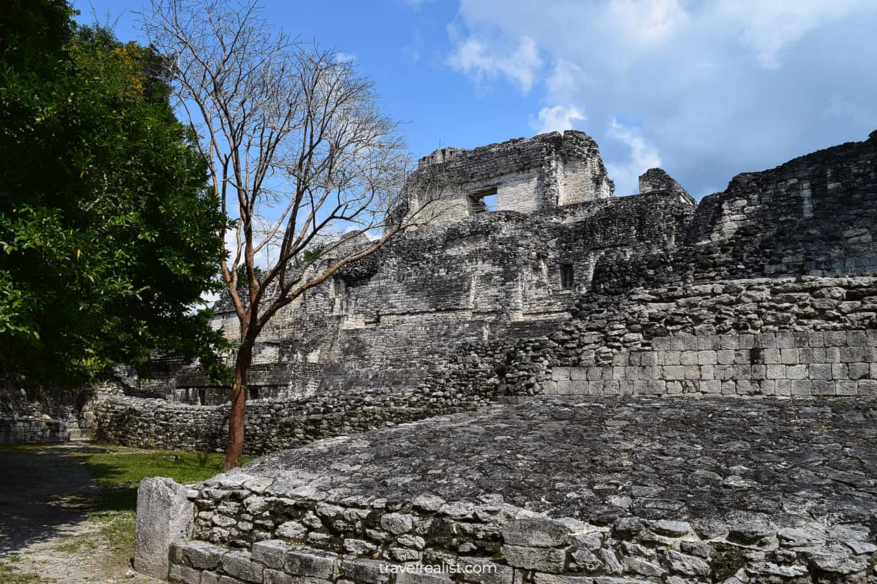 Ball Court in Becan, Mexico