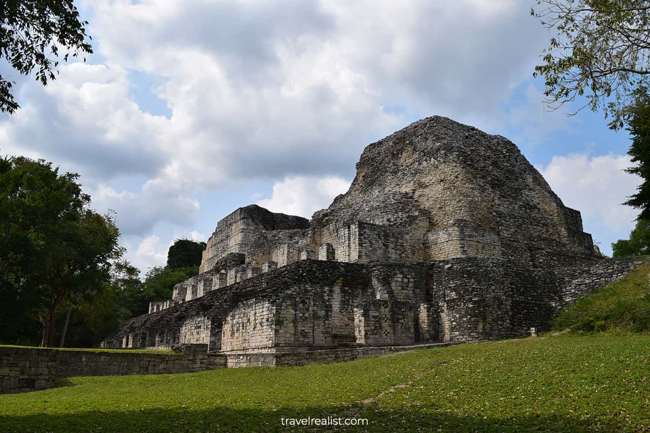 Prominent Structure II in Becan, Mexico