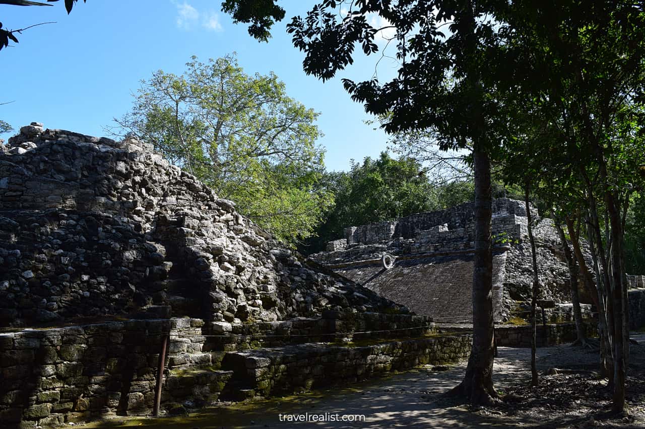 Ball Court in Coba, Mexico