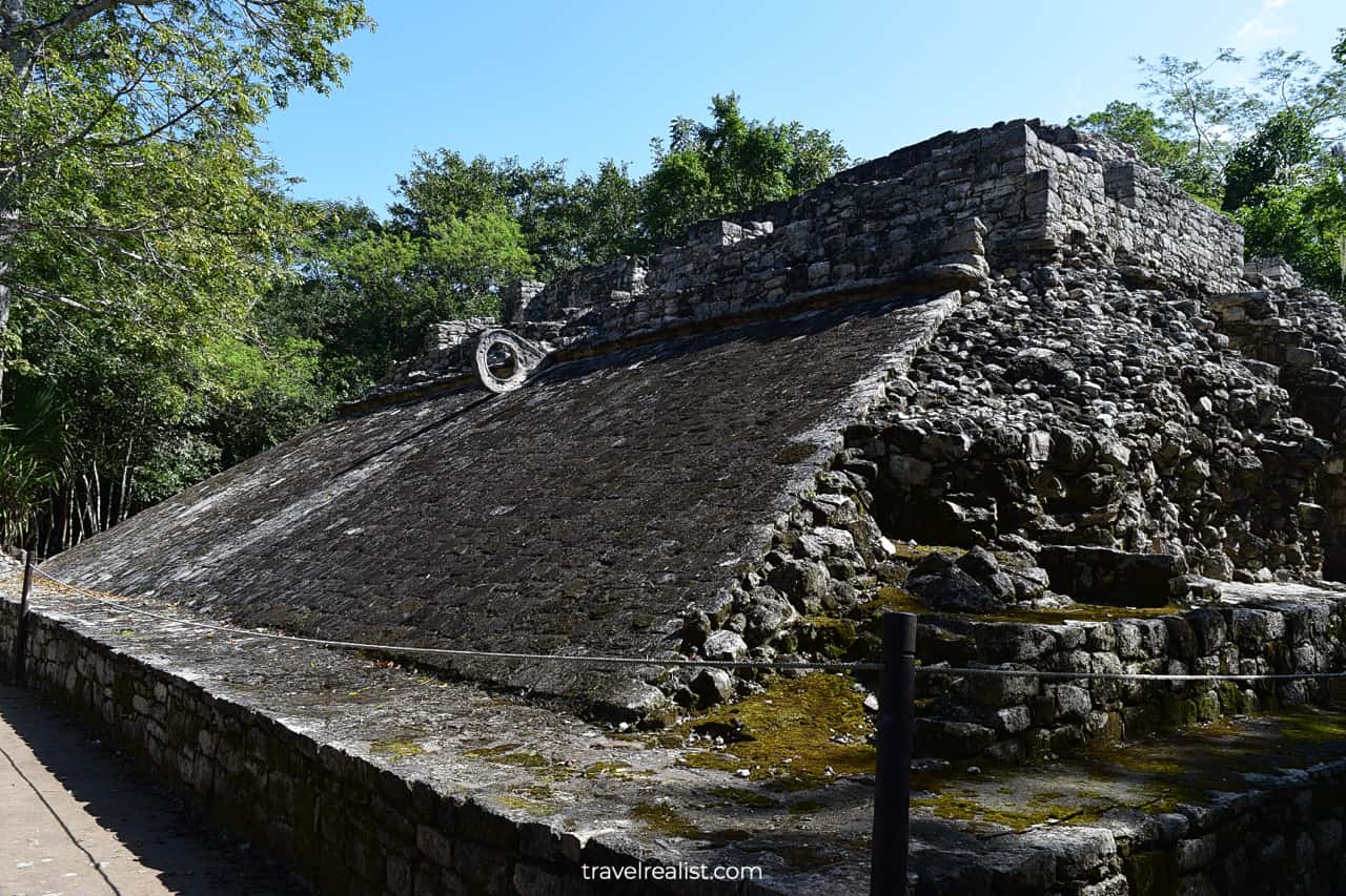 Closed Ball Court in Coba, Mexico