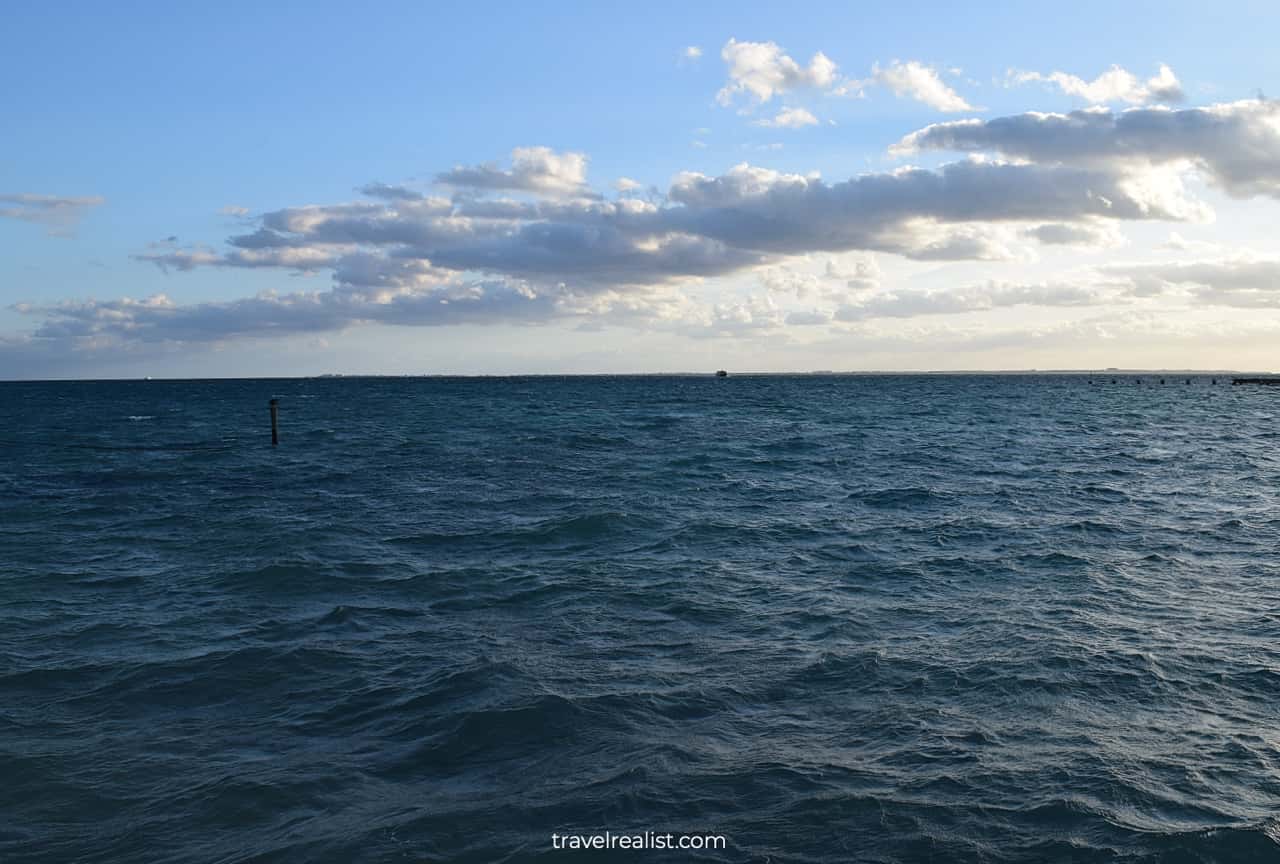 Caribbean sea near Isla Mujeres, Mexico