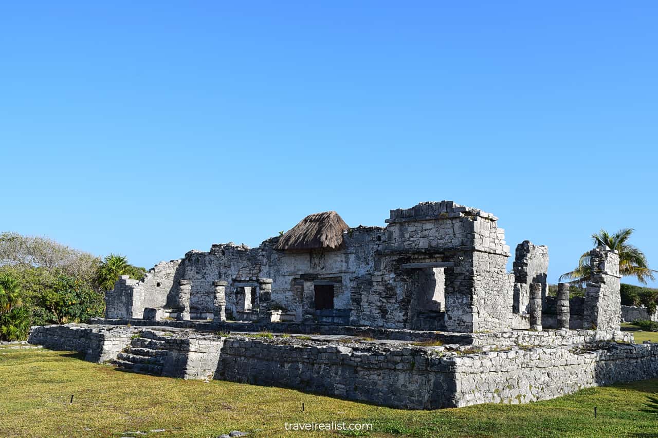 Oratory structure in Tulum, Mexico