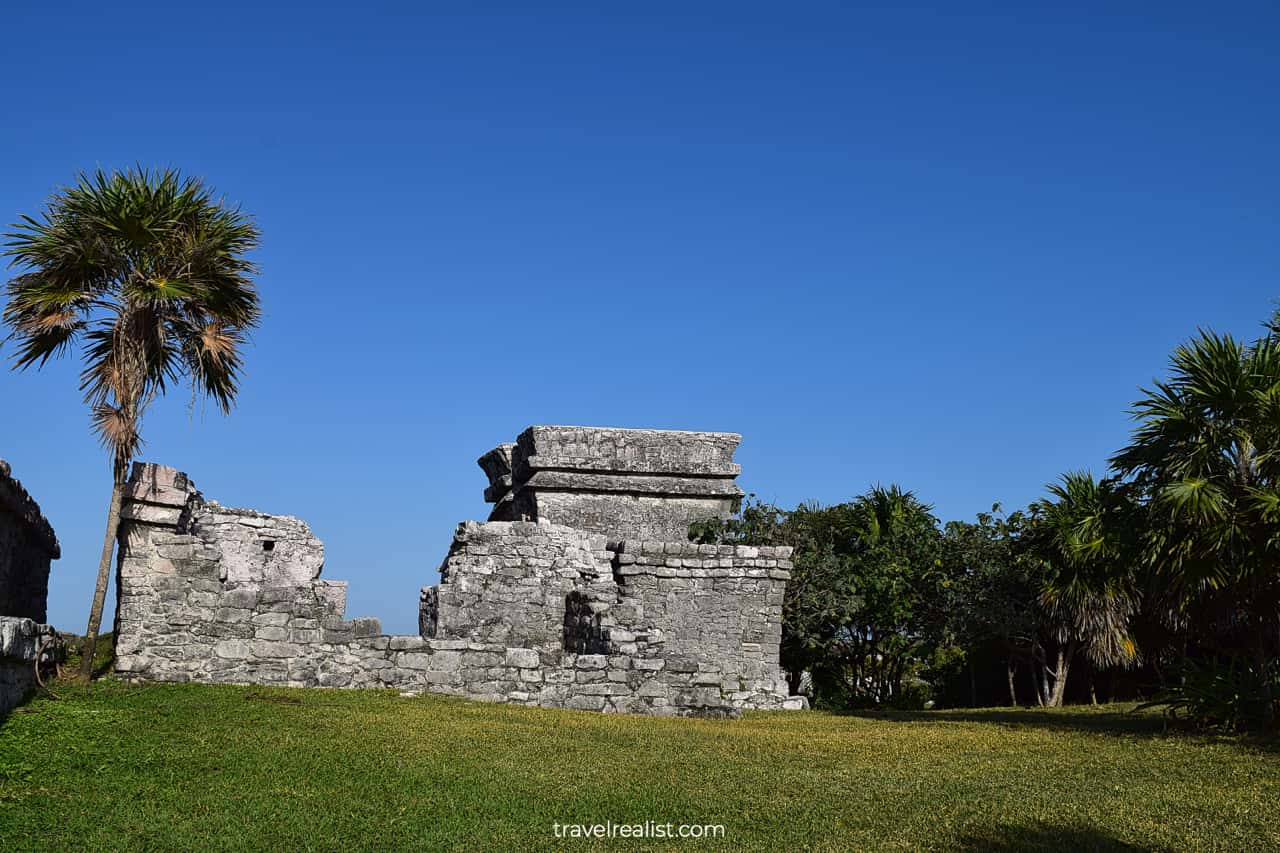 Ancient structure in Tulum, Mexico