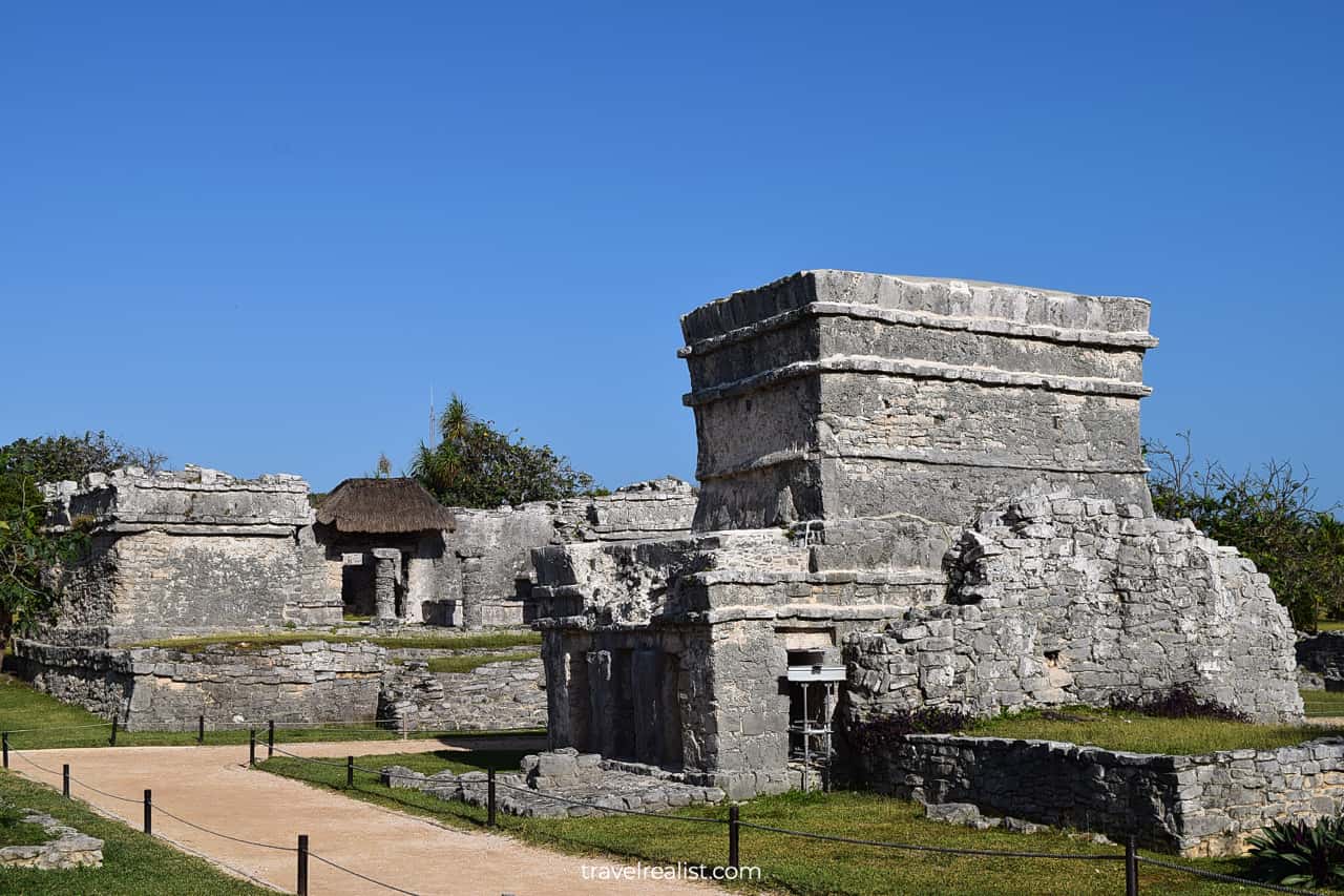 Temple of Frescos in Tulum, Mexico