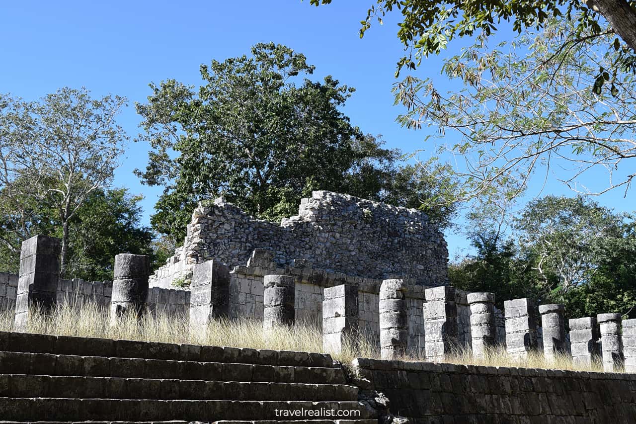 Steam Bath and Marketplace in Chichen Itza, Mexico