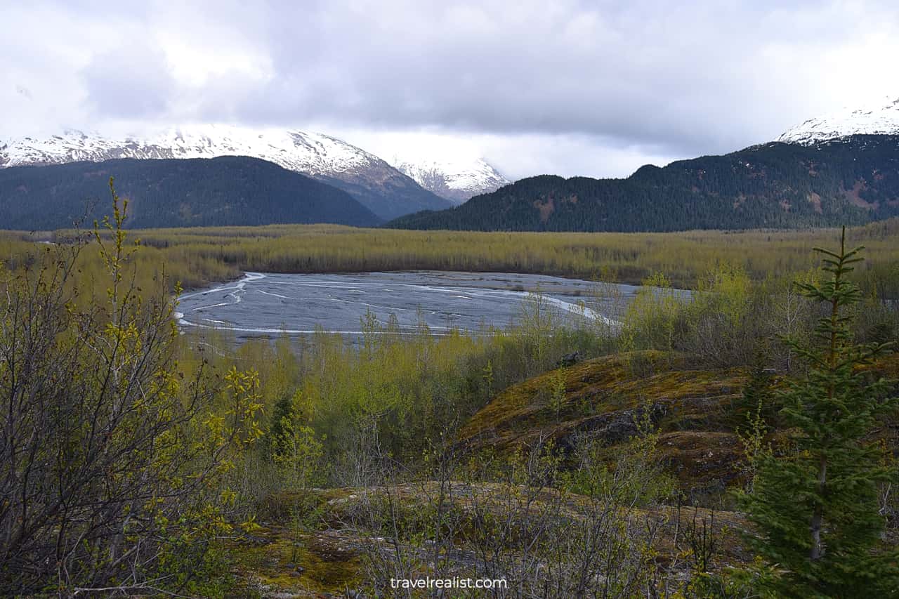 Outwash Plain in Kenai Fjords National Park, Alaska, US