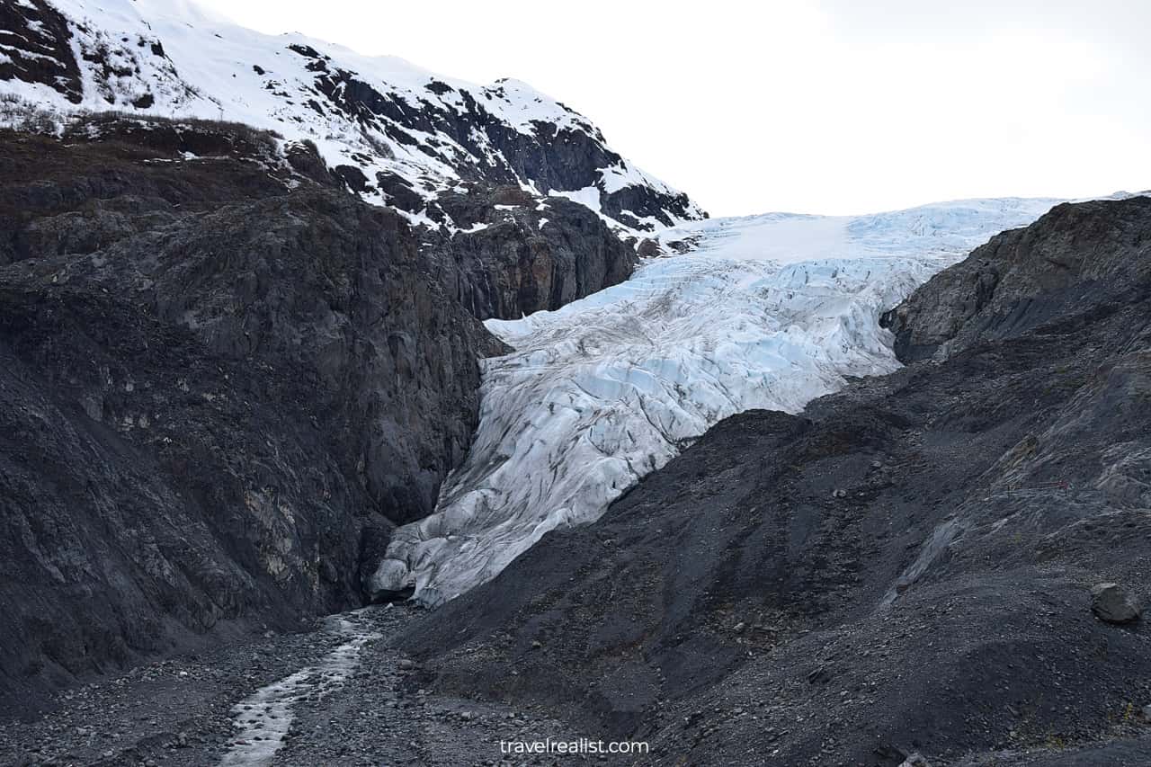 Exit Glacier, the second best glacier to visit in Alaska