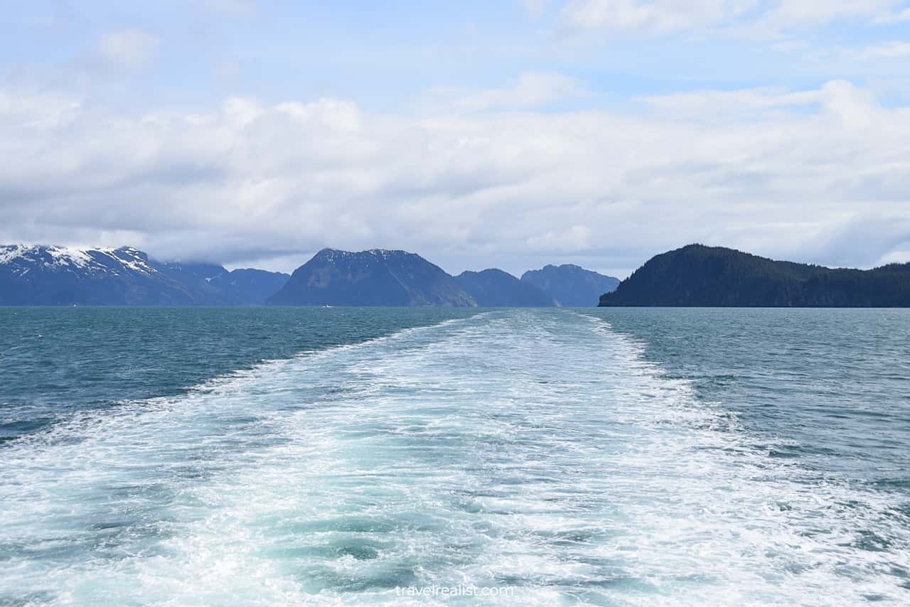 Resurrection Bay waters in Alaska, US