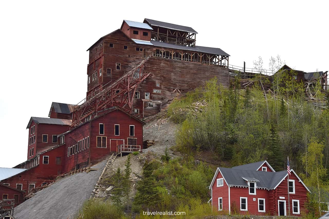 McCarthy Mine in Wrangell-St. Elias National Park & Preserve, Alaska, US