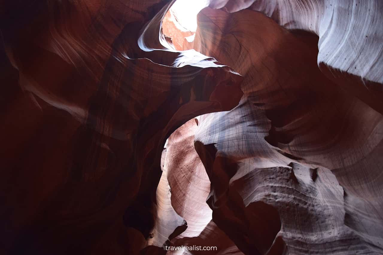 Panther formation in Antelope Canyon, Arizona, US