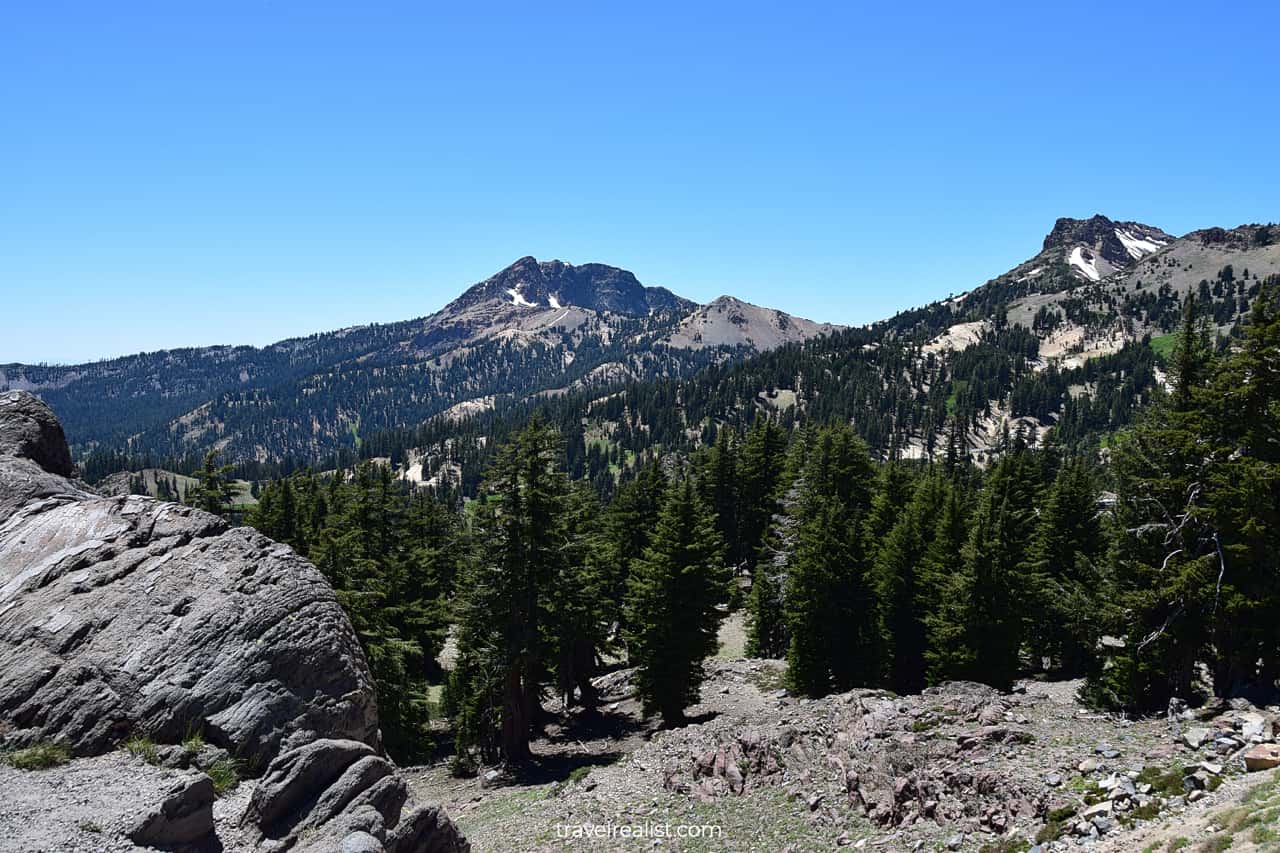 Bumpass Hell in Lassen Volcanic National Park, California, US