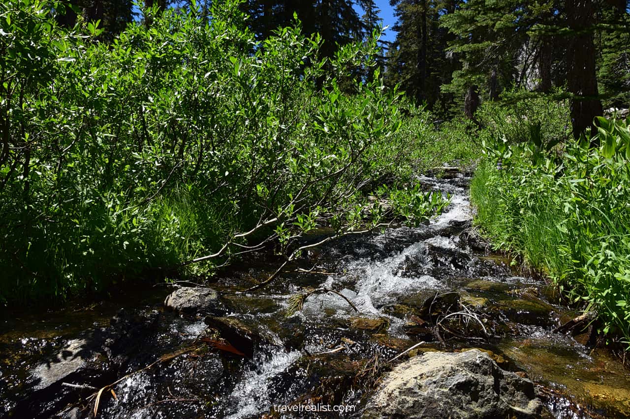 Kings Creek Falls in Lassen Volcanic National Park, California, US