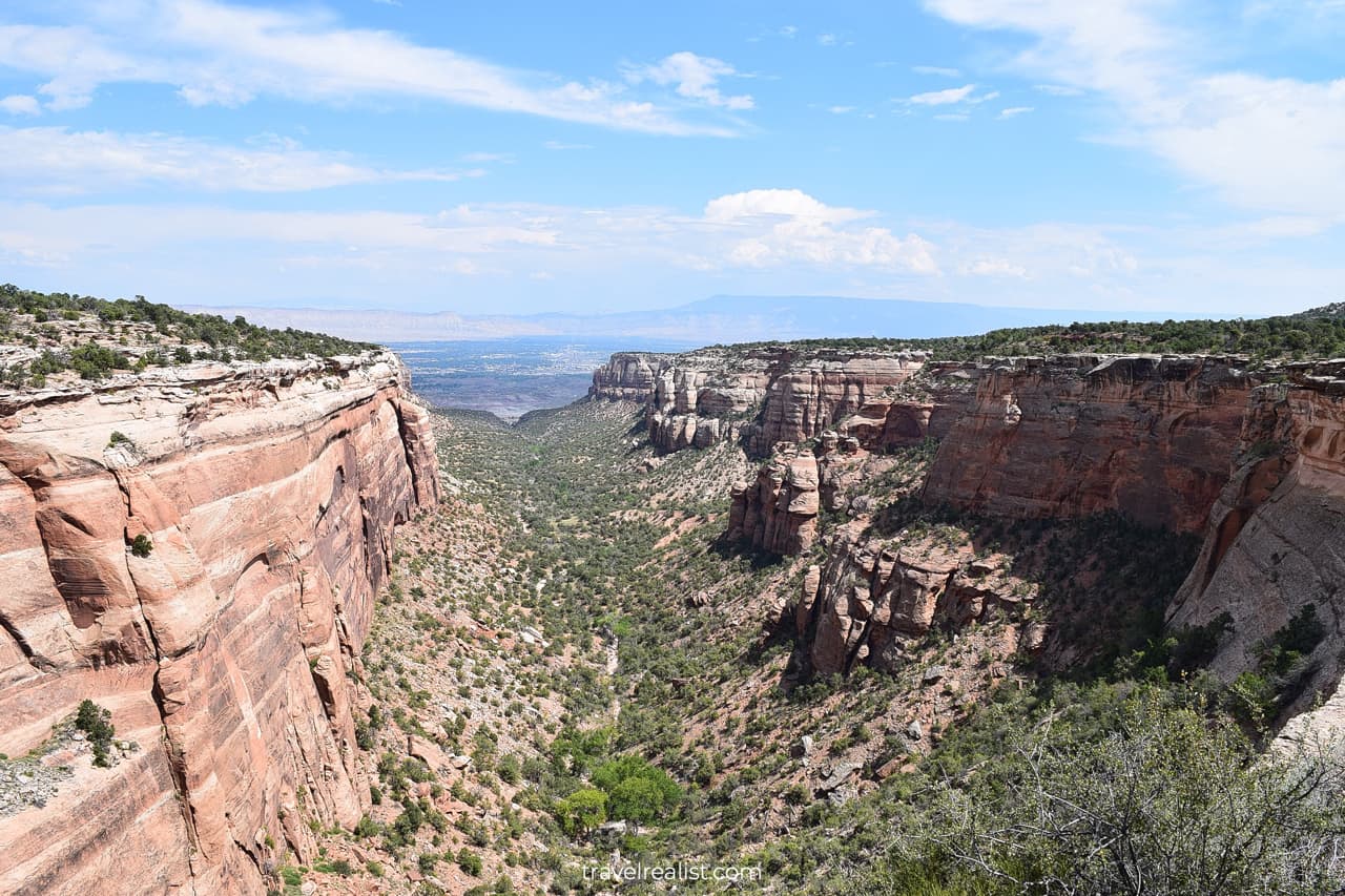 Red Rock Canyon in Colorado National Monument, US