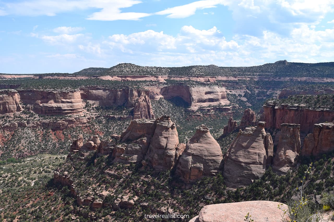 Coke Ovens Formations in Colorado National Monument, US.