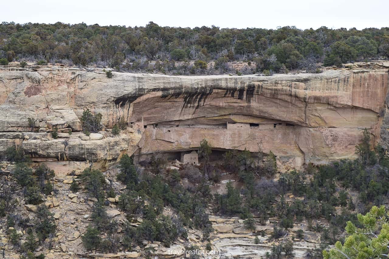 Unnamed dwelling in Mesa Verde National Park, Colorado, US