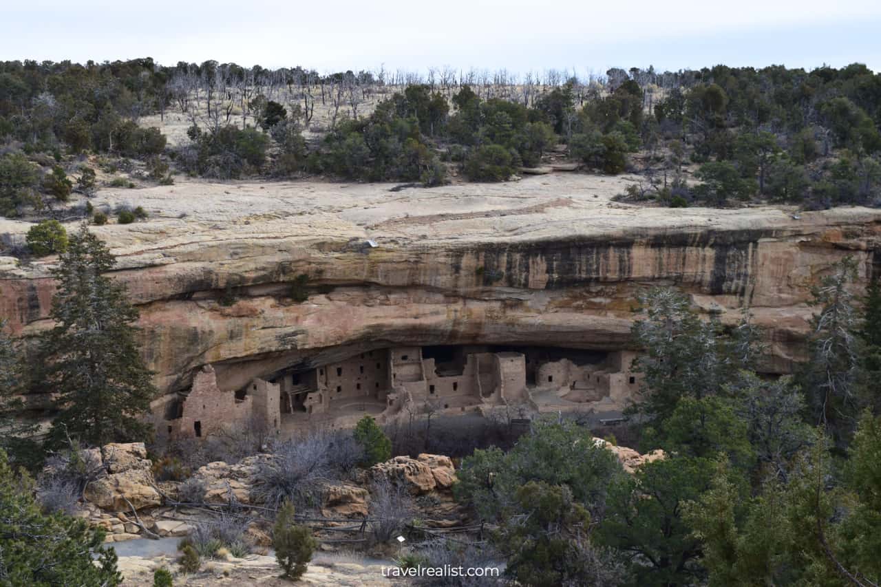 Spruce Tree House in Mesa Verde National Park, Colorado, US