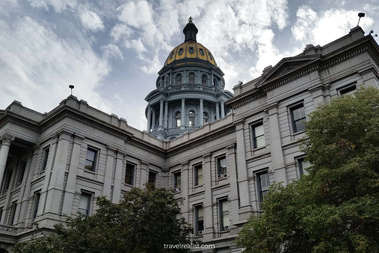 Colorado State Capitol in Denver, Colorado, US, a great day trip destination