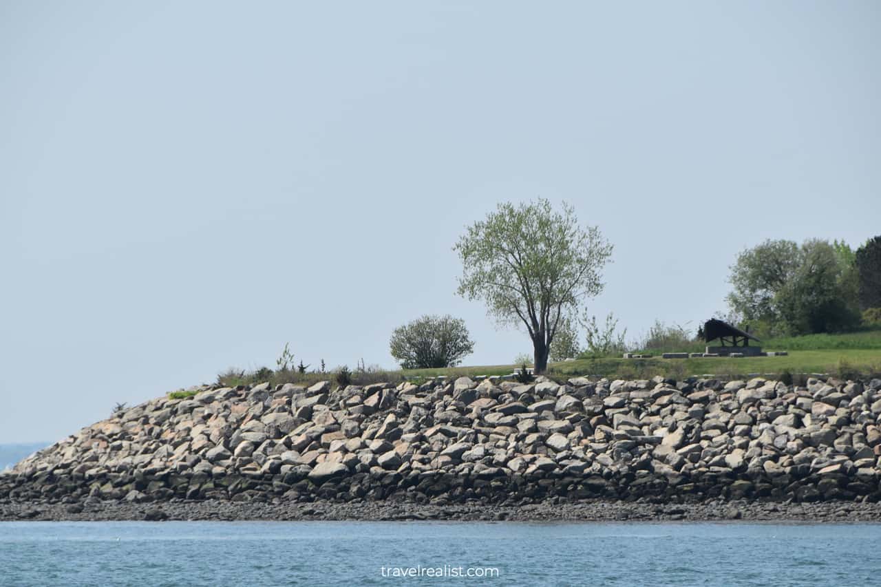 Islands in Boston Harbor in Boston, Massachusetts, US