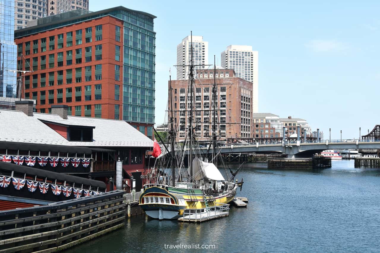 Boston Tea Party Ships & Museum in Boston, Massachusetts, US