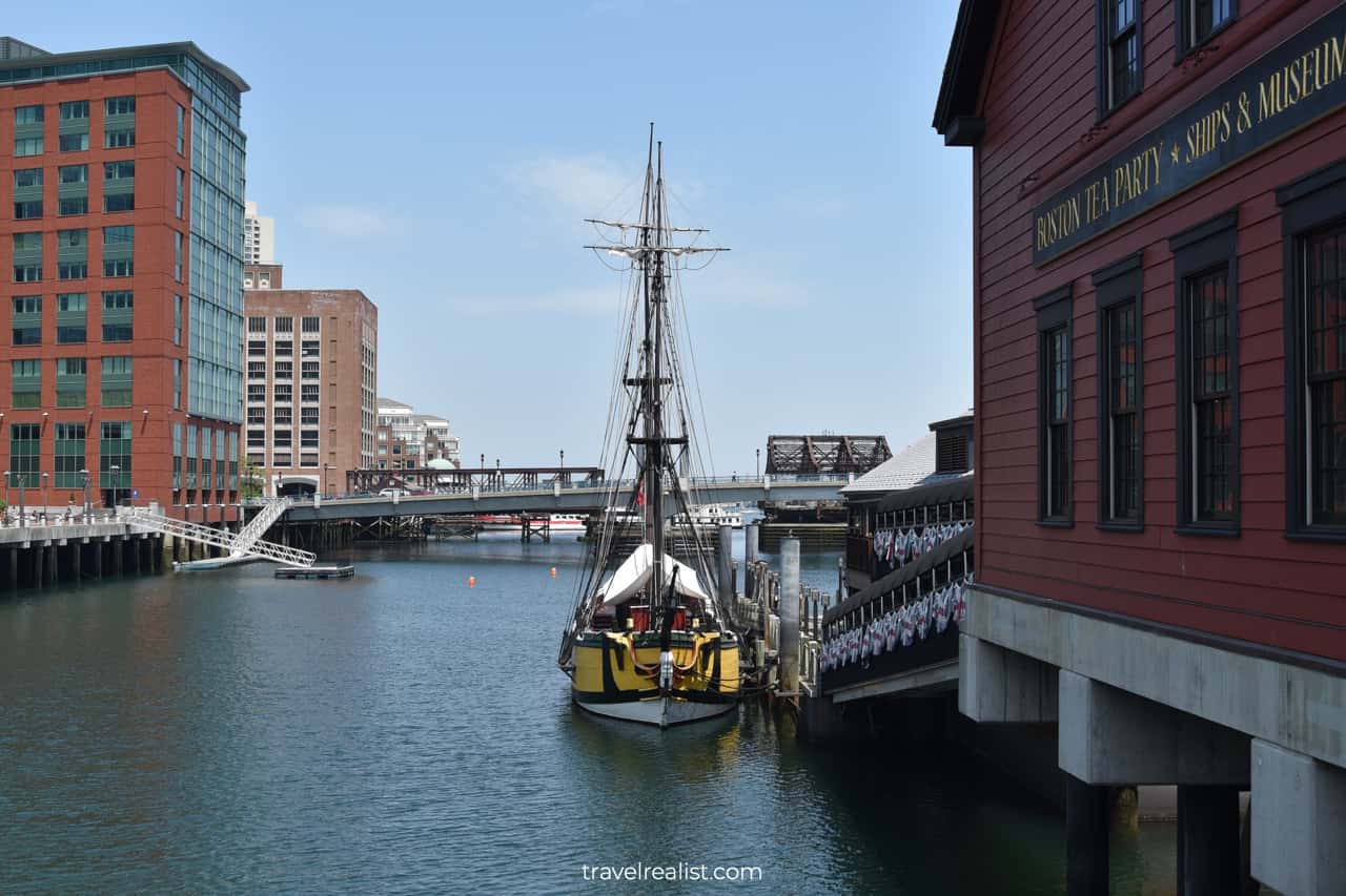 The Beaver at Boston Tea Party Ships & Museum in Boston, Massachusetts, US