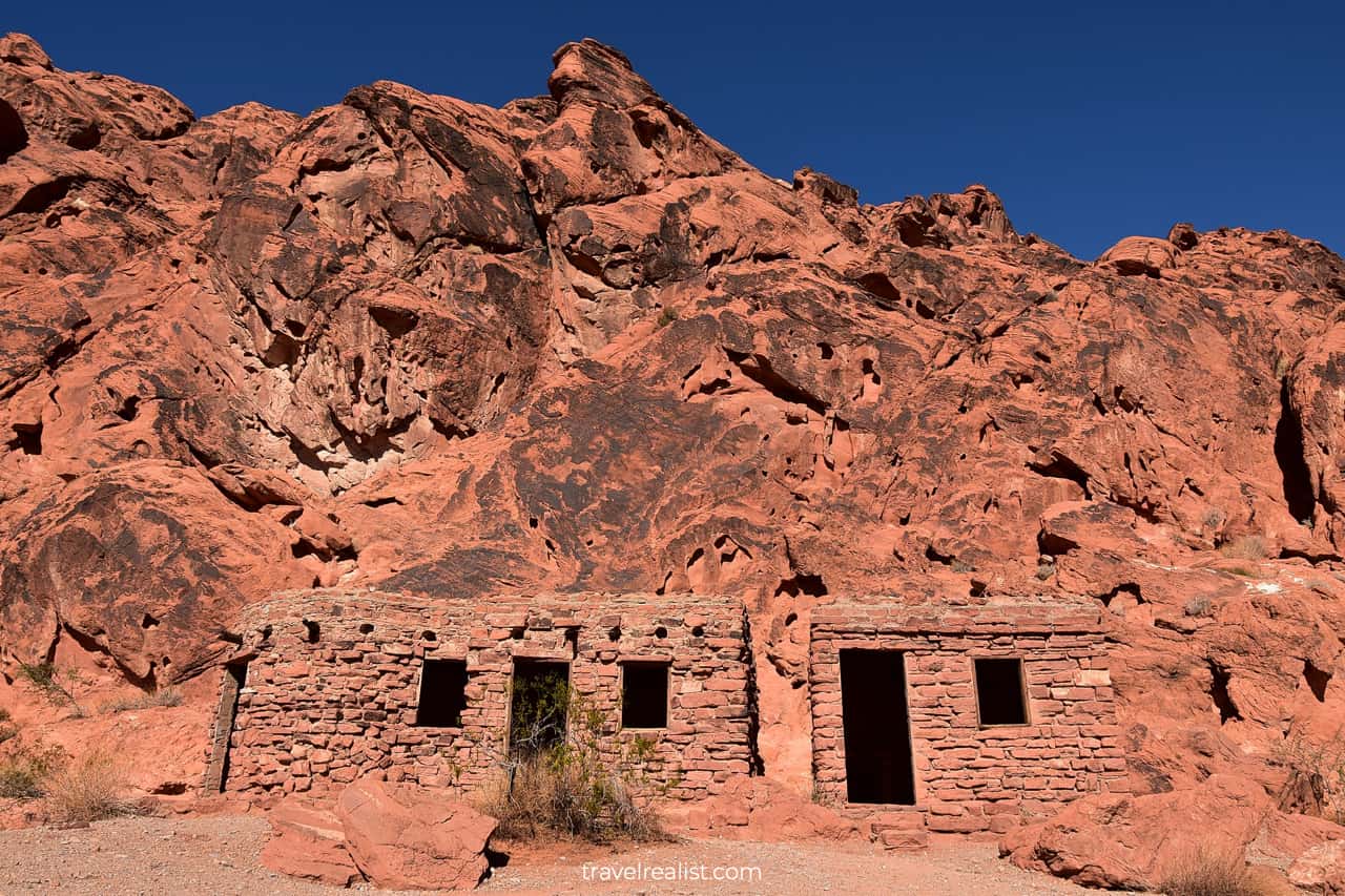 The Cabins in Valley of Fire State Park, Nevada, US