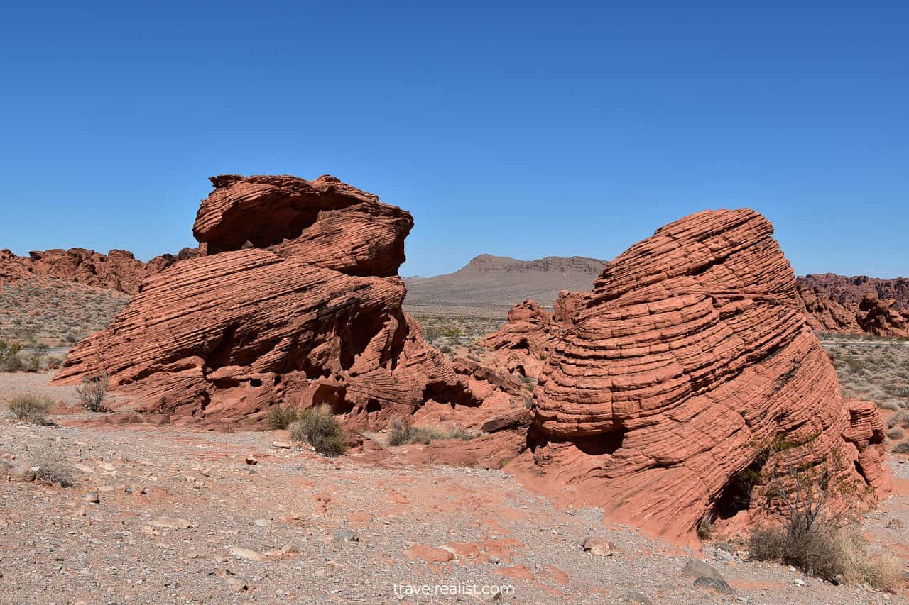 Beehives in Valley of Fire State Park, Nevada, US