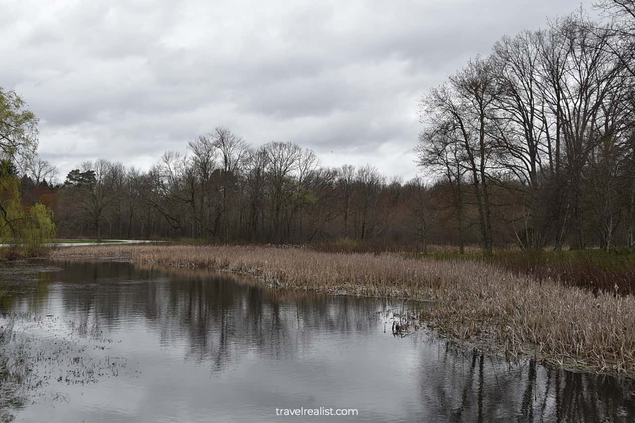 Views of Val-Kill, Eleanor Roosevelt National Historic Site in New York, US