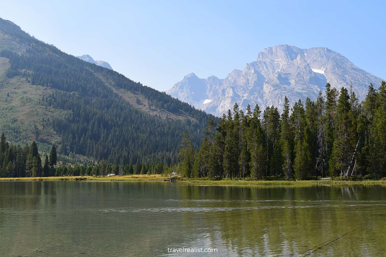 String Lake views in Grand Teton National Park, Wyoming, US